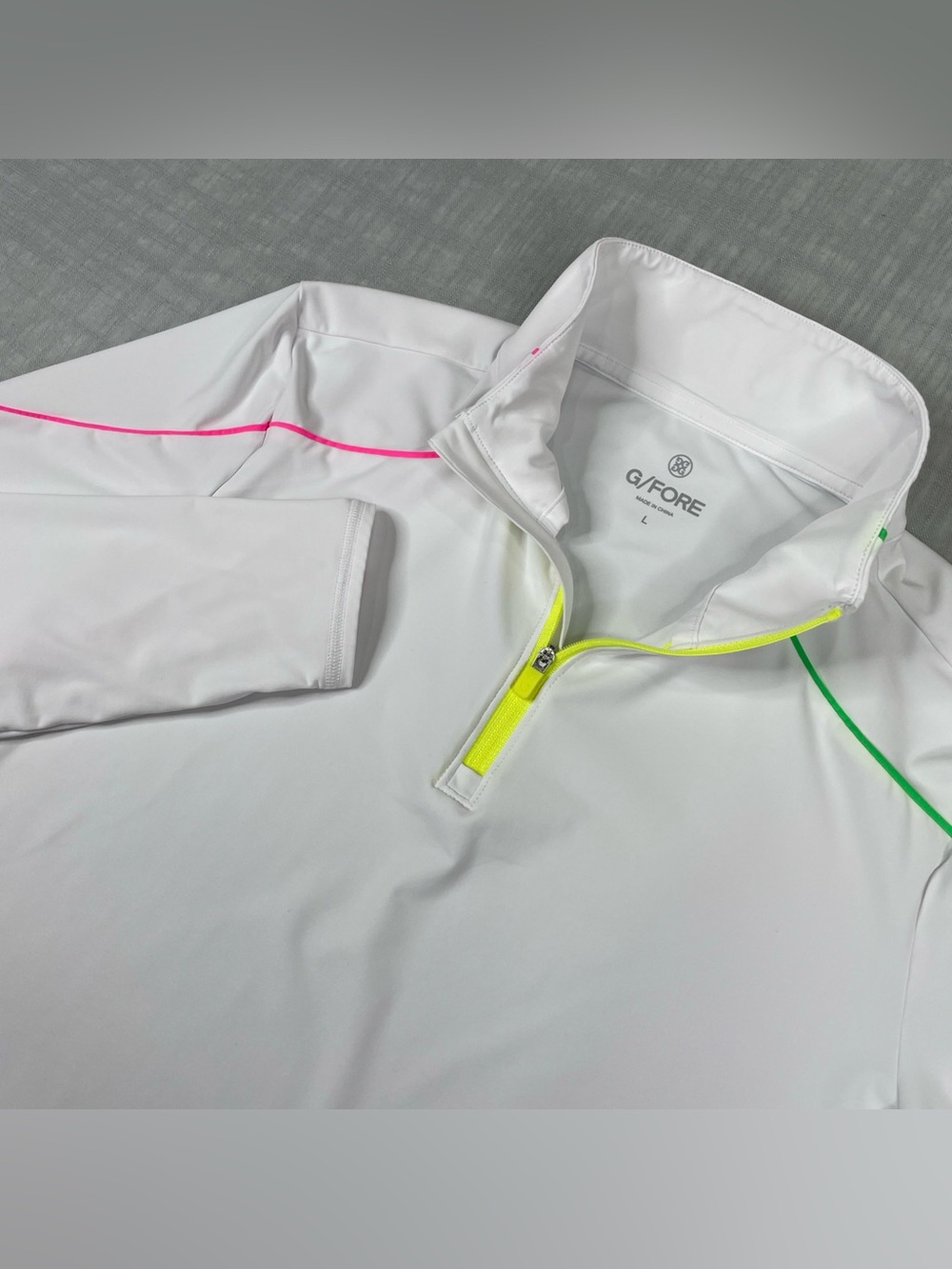 G/Fore Sun Shield Womens Sz Large 1/4 Zip Pullover